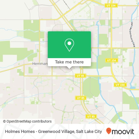 Holmes Homes - Greenwood Village map