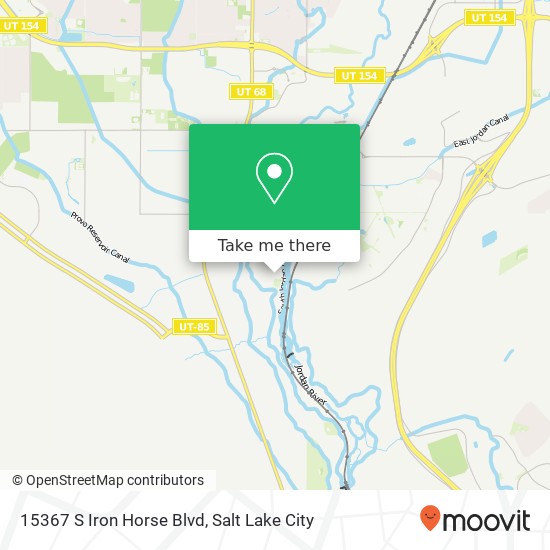 15367 S Iron Horse Blvd map