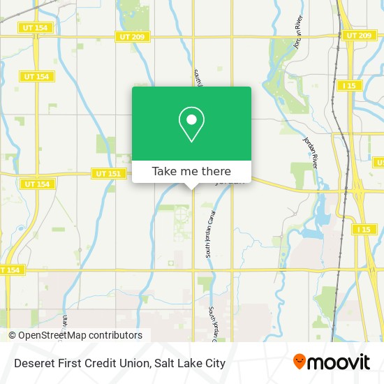 Mapa de Deseret First Credit Union