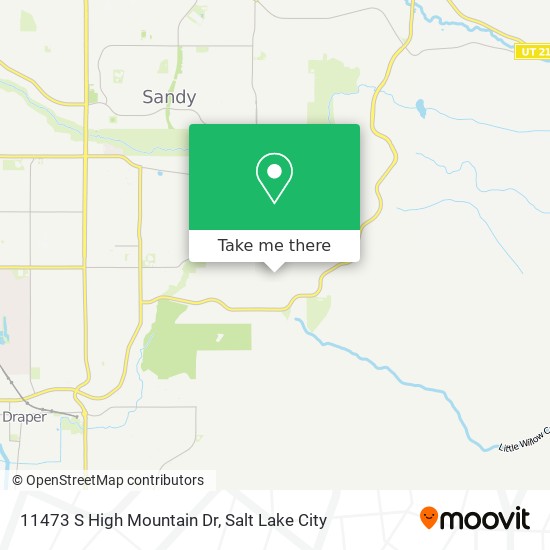 11473 S High Mountain Dr map