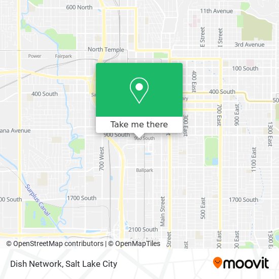 Mapa de Dish Network