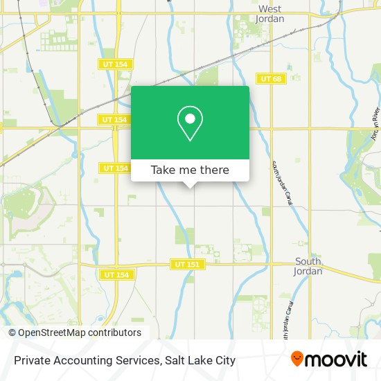 Private Accounting Services map