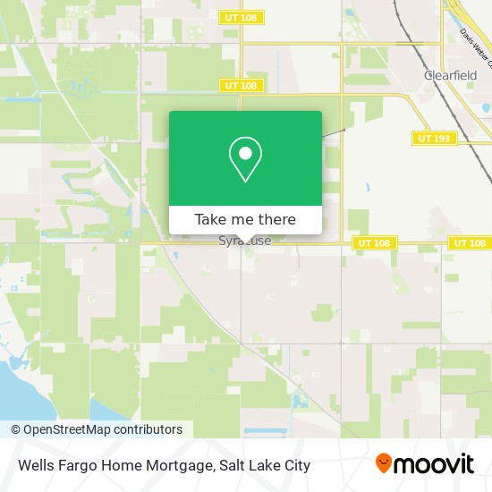 Wells Fargo Home Mortgage map