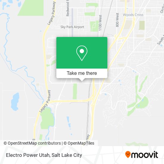 Electro Power Utah map