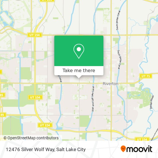 Mapa de 12476 Silver Wolf Way