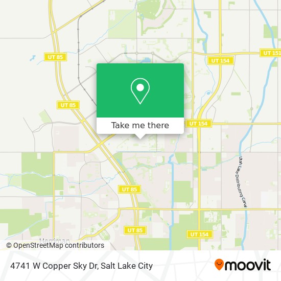 4741 W Copper Sky Dr map