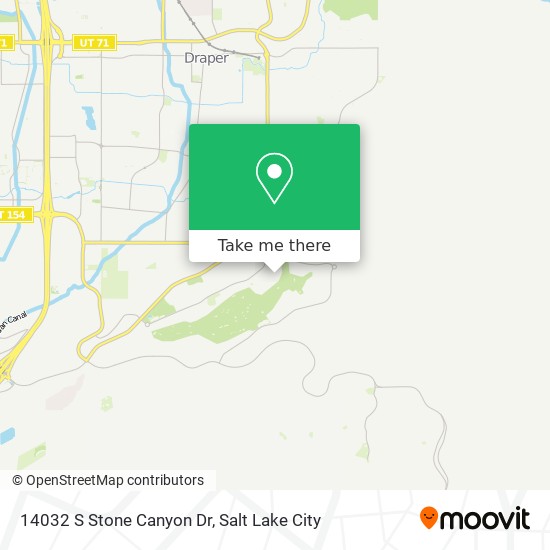 14032 S Stone Canyon Dr map