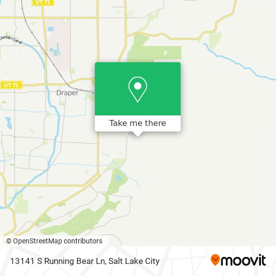 13141 S Running Bear Ln map