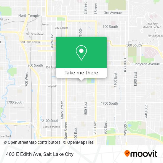 Mapa de 403 E Edith Ave