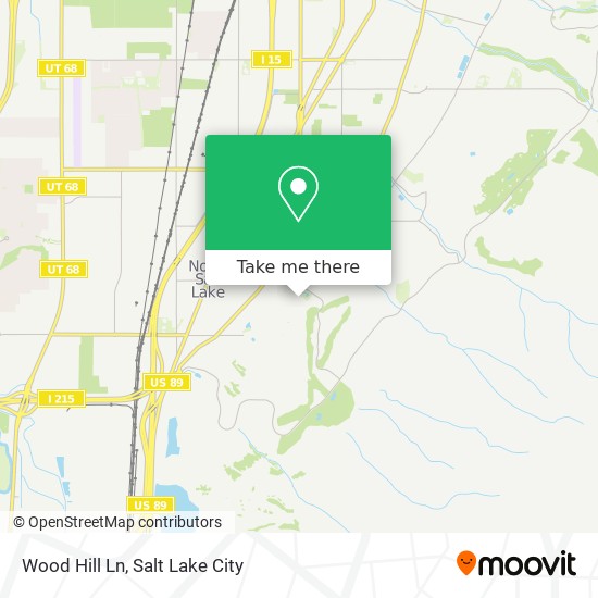 Wood Hill Ln map