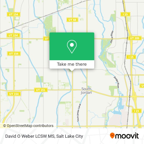 David O Weber LCSW MS map