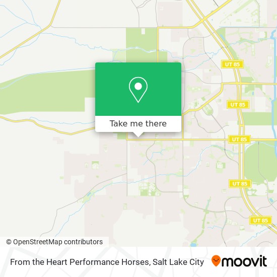 Mapa de From the Heart Performance Horses