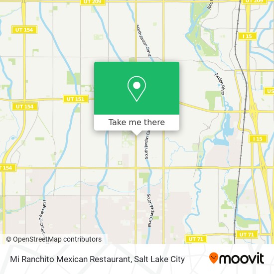 Mapa de Mi Ranchito Mexican Restaurant