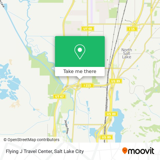 Flying J Travel Center map