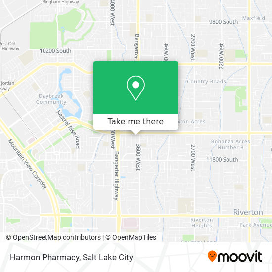 Harmon Pharmacy map