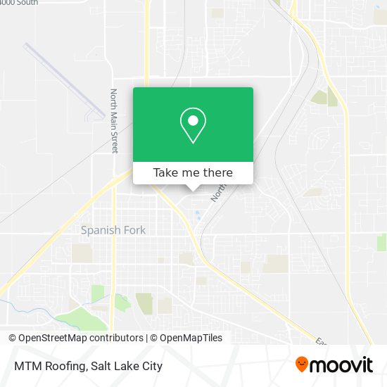 MTM Roofing map