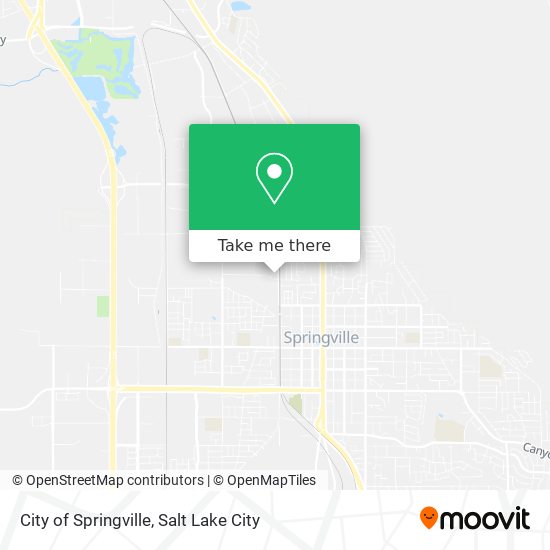 Mapa de City of Springville