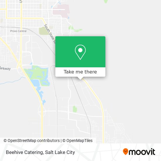 Mapa de Beehive Catering