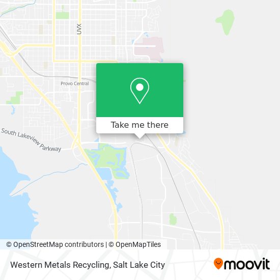 Western Metals Recycling map