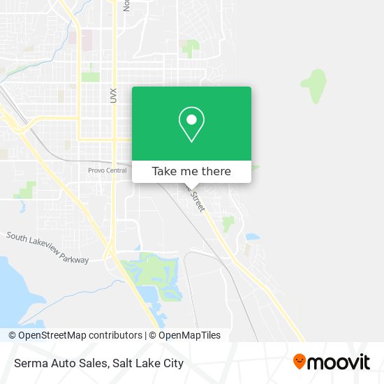 Serma Auto Sales map