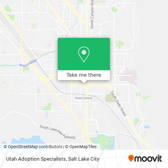 Utah Adoption Specialists map