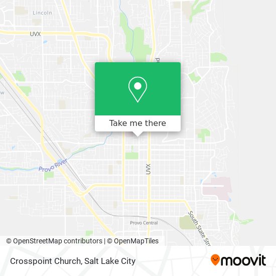 Crosspoint Church map