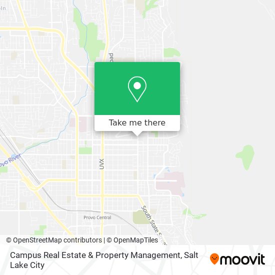 Campus Real Estate & Property Management map