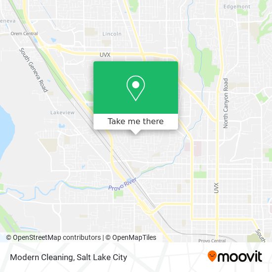 Modern Cleaning map