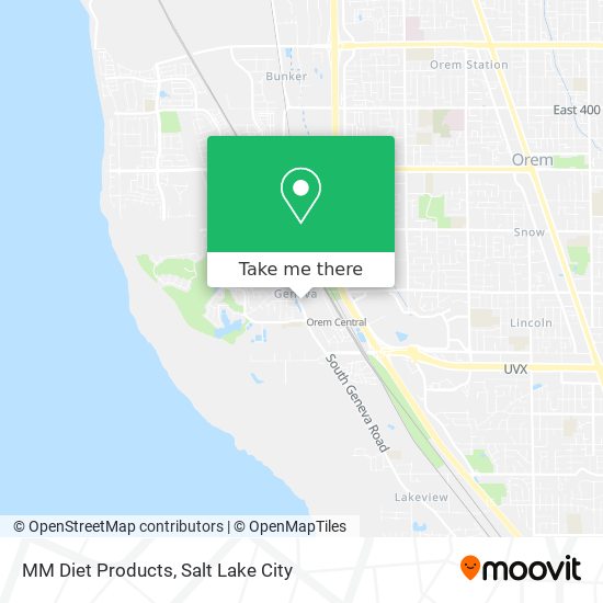 MM Diet Products map