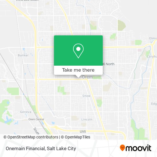 Onemain Financial map