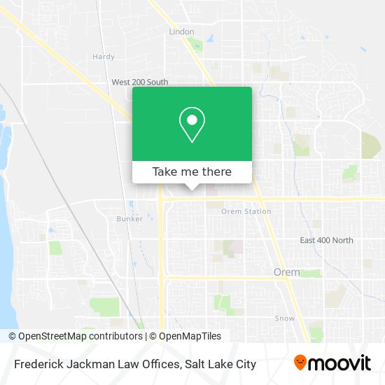 Frederick Jackman Law Offices map