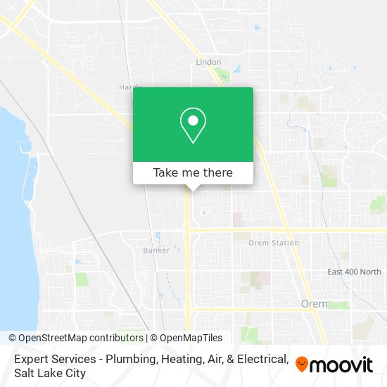 Mapa de Expert Services - Plumbing, Heating, Air, & Electrical