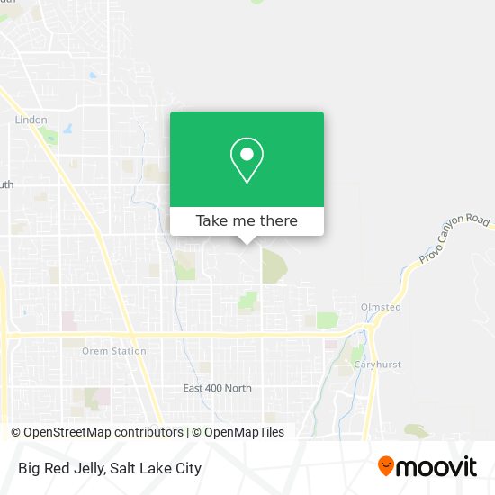 Big Red Jelly map