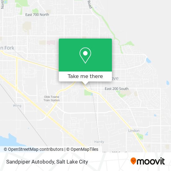 Sandpiper Autobody map