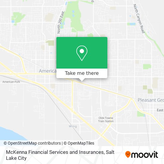 McKenna Financial Services and Insurances map