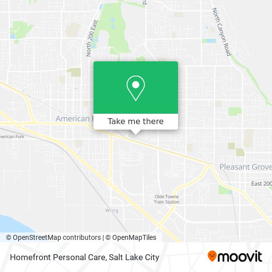 Homefront Personal Care map