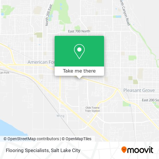 Flooring Specialists map