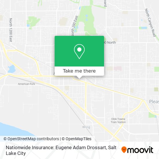 Nationwide Insurance: Eugene Adam Drossart map