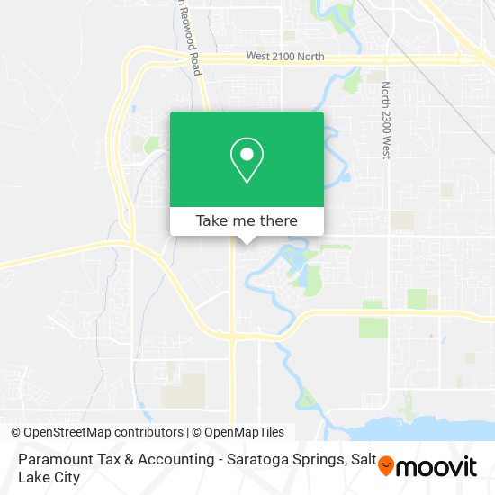 Mapa de Paramount Tax & Accounting - Saratoga Springs