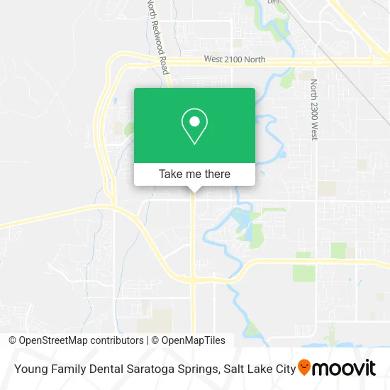 Young Family Dental Saratoga Springs map