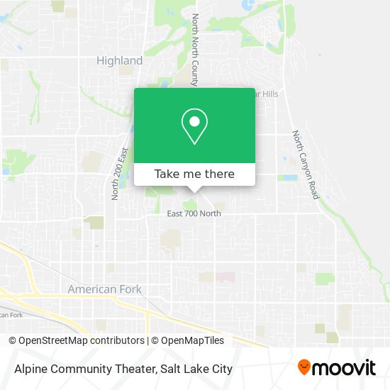 Mapa de Alpine Community Theater