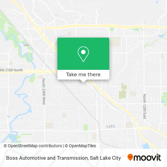 Boss Automotive and Transmission map