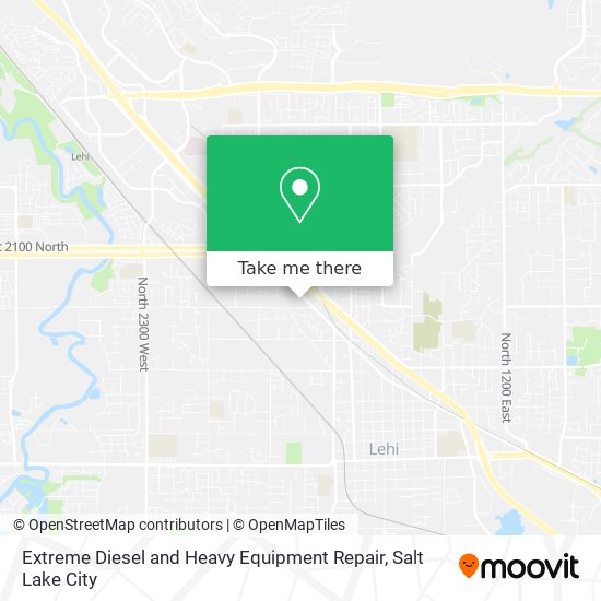 Extreme Diesel and Heavy Equipment Repair map