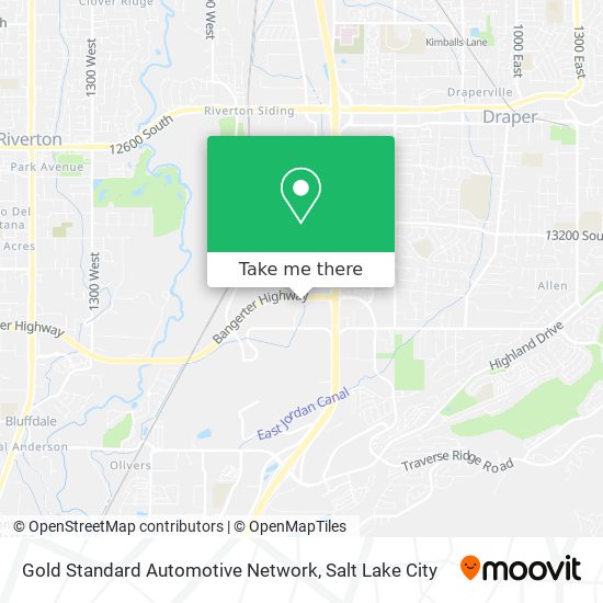 Gold Standard Automotive Network map