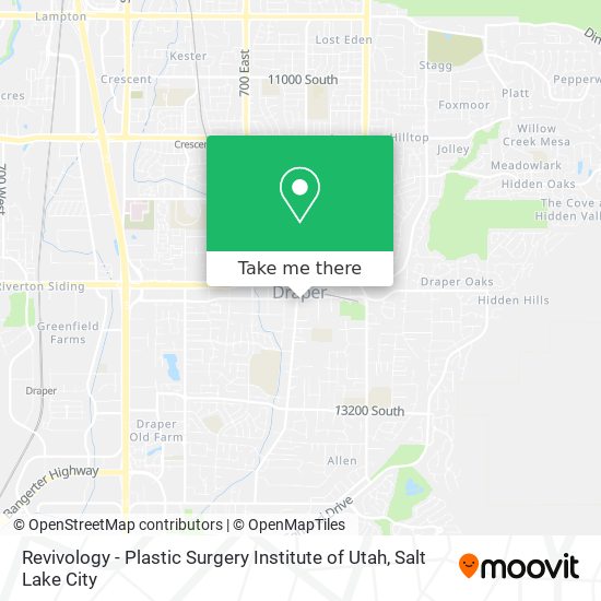 Revivology - Plastic Surgery Institute of Utah map