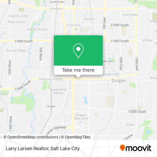 Larry Larsen Realtor map