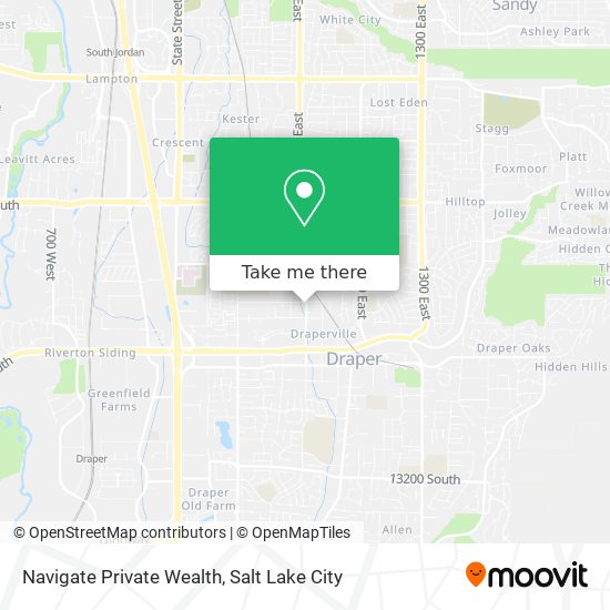 Navigate Private Wealth map