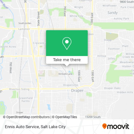 Mapa de Ennis Auto Service