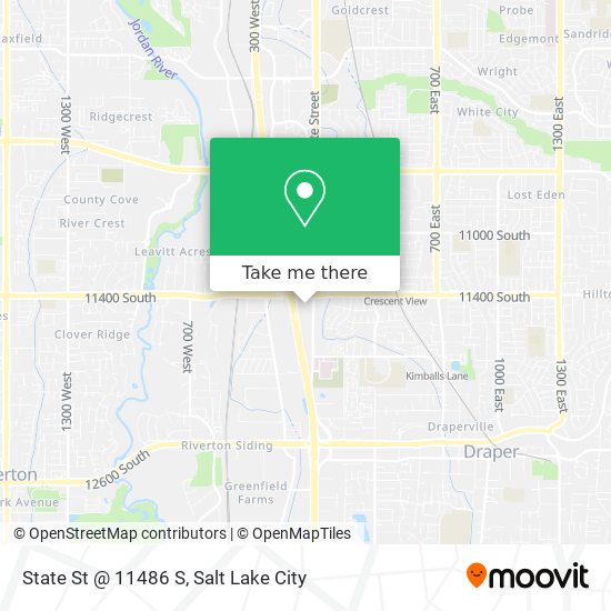 State St @ 11486 S map