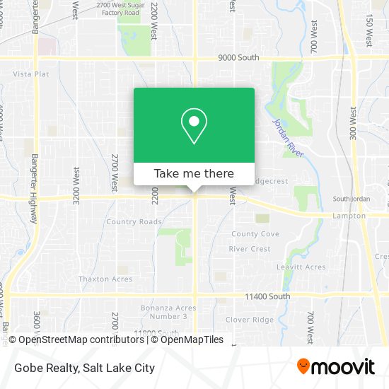 Gobe Realty map